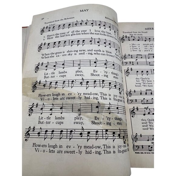 1925 Third Book Of Songs By Robert Foresman Hardcover Songbook American Book Co - Picture 7 of 10